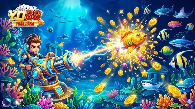 Bắn Cá Ăn Tiền – Sảnh Game Giải Trí Đỉnh Cao Tại YO88 2026