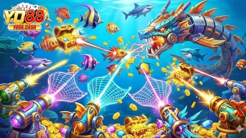 Bắn Cá Đổi Thưởng – Sảnh Game Giải Trí Đẳng Cấp Tại YO88