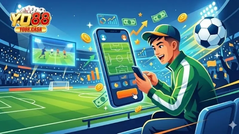 Cá Cược Bóng Đá Online Tại YO88: Sân Chơi Đẳng Cấp 2026