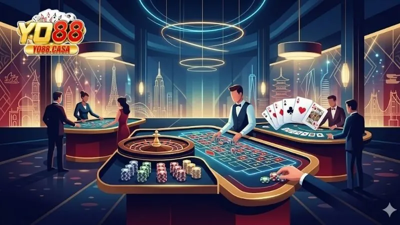 Casino Quốc Tế Uy Tín – Đỉnh Cao Giải Trí YO88 Năm 2026