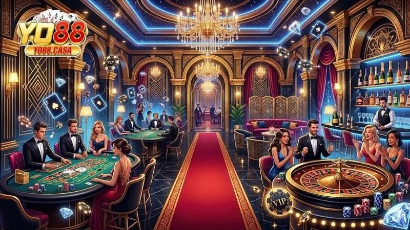 Casino VIP Club Không Gian Cá Cược Thượng Lưu Tại YO88 2026