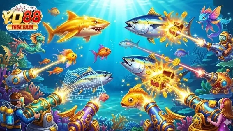 Game Săn Cá Online YO88: Đỉnh Cao Giải Trí Đổi Thưởng 2026