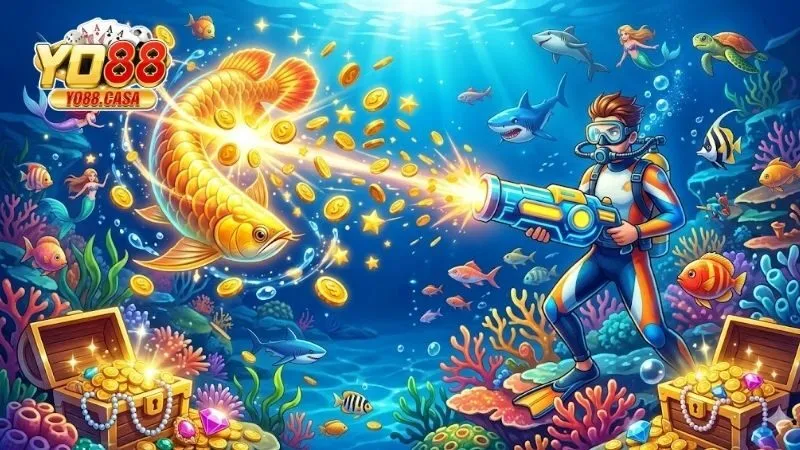 Tải Game Bắn Cá – Sân Chơi Đồ Họa Siêu Thực Năm 2026 Tại YO88
